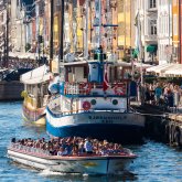 Panorama sightseeing & båttur på kanalerna i Köpenhamn