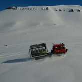 Panoramatur med pistmaskin i Longyearbyen